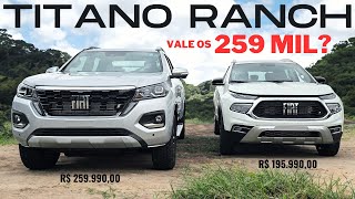 Fiat Titano Ranch 2025 vs Toro Volcano  O confronto das pickups Fiat [upl. by Sylram]