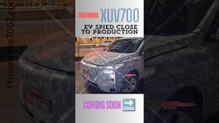 Mahindra XUV700 EV Spied production [upl. by Yentrac]