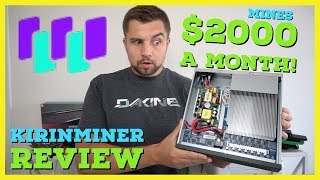 This miner is earning 2000 DOLLARS a month Kirinminer Waltonchain WTC Miner Review [upl. by Harlin]