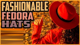 Top 5 Best Fashionable Fedora Hats in 2022 reviews [upl. by Clair980]