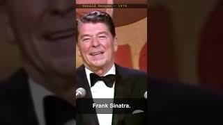 Ronald Reagan roasts Frank Sinatra shorts franksinatra [upl. by Nnair]