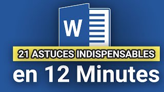 Word  21 TRUCS et ASTUCES pour lutiliser comme un PRO  tuto gratuit pour débutant sur Word [upl. by Alethia]