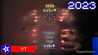 New Years Ball Drop 2023  Replay  Polara YT [upl. by Milson]