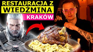 RESTAURACJA Z WIEDŹMINA W KRAKOWIE  ILE KOSZTUJE OBIAD i CO MOŻNA ZJEŚĆ [upl. by Garner416]