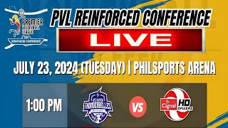 🔴 PVL LIVE 🔴 ZUS THUNDERBELLES vs CIGNAL HD SPIKERS  REINFORCED CONFERENCE  HIGHLIGHTS [upl. by Tnilk]