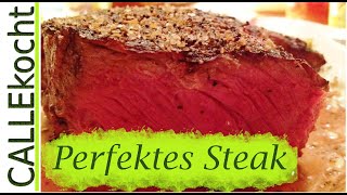 Steak richtig braten Rezept um bestes Rumpsteak zubereiten [upl. by Renick609]