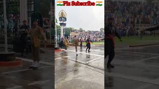 Attari Wagah Border Retreat Ceremony Parade 🇮🇳❤️🔥💪💥 [upl. by Telfer606]