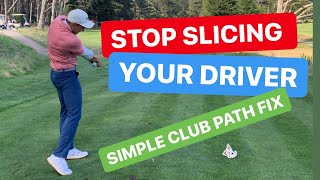 STOP SLICING THE DRIVER CLUB PATH FIX [upl. by Alison320]