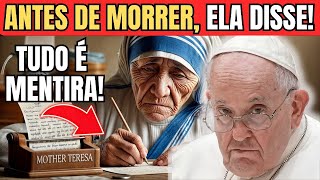 Segredo de Madre Teresa Antes da Morte A Verdade Chocante [upl. by Ahsatsana892]