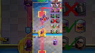 Can Evo Mega Knight Defeat These Aggressive Cards clashroayle gaming supercell [upl. by Cornelie]