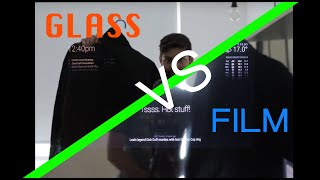 Glass vs Film Smart Mirror Faceoff [upl. by Vanhomrigh86]