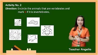 Vertebrates and Invertebrates  Sample Video Demo Lesson  Grade 3 Lesson [upl. by Kylie]