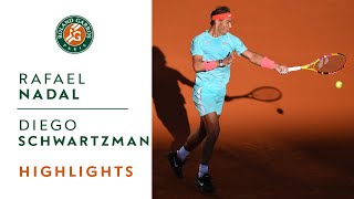 Rafael Nadal vs Diego Schwartzman  Semifinal Highlights I RolandGarros 2020 [upl. by Dalohcin]