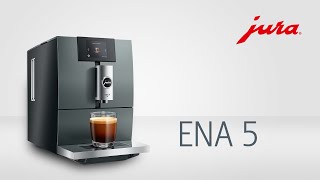 JURA ENA 5  Kaffeevollautomat  fully automatic coffee machine [upl. by Cowden250]