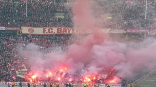 PyroAktion der BayernUltras in Berlin [upl. by Alekram]