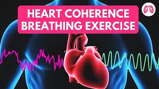 Heart Coherence Breathing Exercise  HRV Resonant Cardiac Breathwork  TAKE A DEEP BREATH [upl. by Boland]