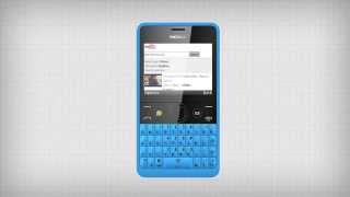 WhatsApp Smartphone Nokia Asha 210 [upl. by Nylaf]