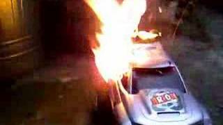 R C BMW CATCHES FIRE [upl. by Hovey425]