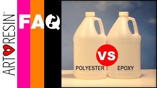 Whats the difference between Polyester and Epoxy Resin [upl. by Nnewg]