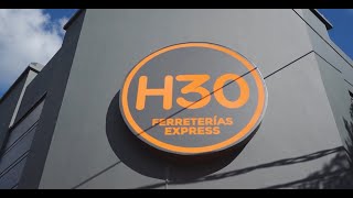 Franquicia de Ferreterías H30 llegó para revolucionar el mercado [upl. by Heilman]