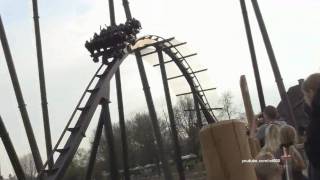 Heide Park Soltau Resort Neuheit 2011 Krake offride Raw footage 1080p [upl. by Nulubez]