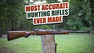 TOP 10 Most Accurate Hunting Rifles Ever Made [upl. by Setarcos]