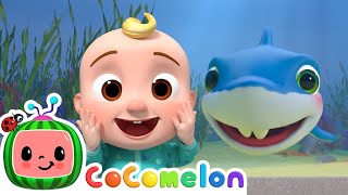 Baby Shark plays Hide and Seek🦈 CoComelon 🦈 Moonbug Kids  Learning Corner [upl. by Nnylirej208]