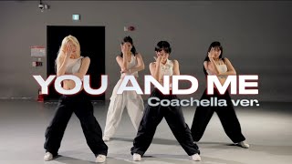 JENNIE  YOU AND ME Coachella ver Dance performance  KOOJAEMO Choreography [upl. by Annairam]