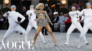 Teyana Taylor Doesnt Miss a Beat at Vogue World Paris  Vogue [upl. by Aisat559]