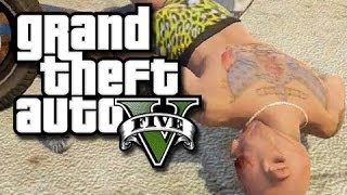 GTA 5 Online Stunts  Jet Bike Smacker GTA V Funny Moments [upl. by Mlawsky]