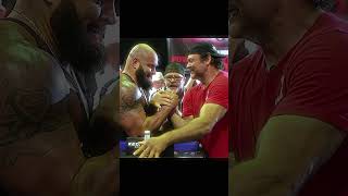 Punished an impudent guy  Devon larratt vs Adam Scherr armwrestling [upl. by Nevah]