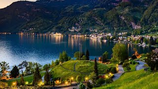 Switzerlands Most Beautiful Village in 4K  Vitznau on Lake Lucerne [upl. by Henrietta]