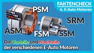 EAuto Motoren  Arten Unterschiede Vorteile amp Nachteile  Faktencheck Teil 6 [upl. by Aisyram822]