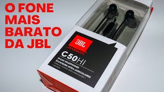 Fone JBL C50HI é bom Vale a pena  Review e Teste [upl. by Piotr]