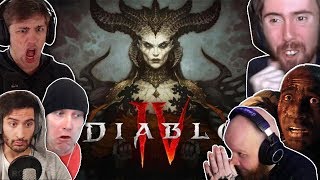 Streamers React to Diablo 4 Announcement at Blizzcon Soda TimTheTatman forsen Swifty Asmongold [upl. by Cherise]