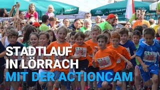 Der Stadtlauf Lörrach mit der Actioncam [upl. by Eimot]