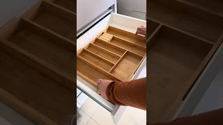 Stylish Storage ✨Unboxing an Organizer for a Kitchen Drawer Restock 📦 ASMR [upl. by Sinnaoi]