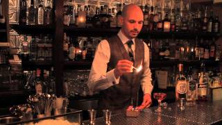 How to Flame a Twist  Speakeasy Cocktails [upl. by Arocal]