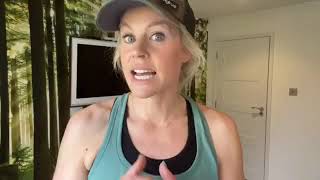 Champion skier Chemmy Alcott shares her selfisolation ski workout [upl. by Minette]