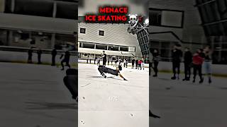 Normal ice skating vs Menace ice skating🥶 trollface edits troll [upl. by Dev]