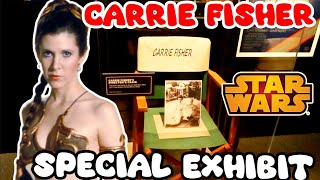 TODD FISHERs Collection of CARRIE FISHERs STAR WARS Costumes amp Memorabilia amp I MEET JON VOIGHT [upl. by Marduk]