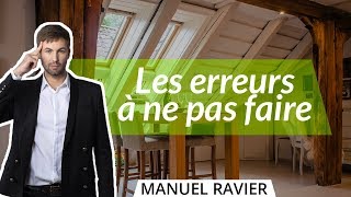 Crédit IMMOBILIER  3 ERREURS à éviter pour votre financement ⛔ [upl. by Ahsenac]