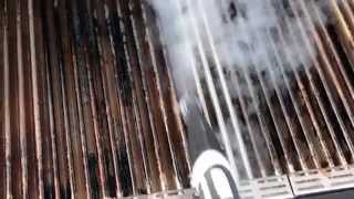 How to Clean a BBQ with a Steam Cleaner [upl. by Ettenig]