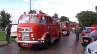 80 brandweervoertuigen met spoed bij 250 jaar brandweer Assen [upl. by Elnukeda]