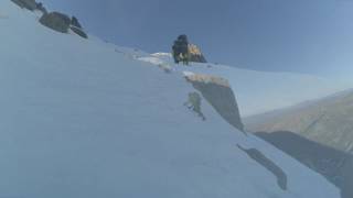 Climbing on Cnap Coire na Spreidhe 21st Jan 2017 [upl. by Thorlie]