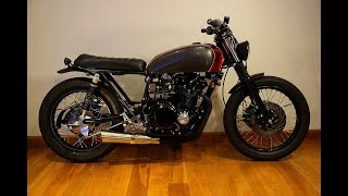 1978 SUZUKI GS550E BRAT CUSTOM [upl. by Orgel]