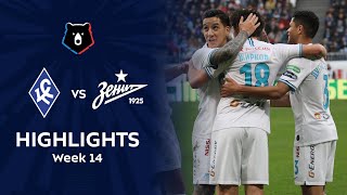 Highlights Krylia Sovetov vs Zenit 02  RPL 201920 [upl. by Ardnaeel279]