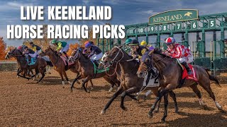 Live Keeneland Hose Racing Picks [upl. by Guod]