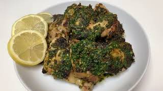 Chermoula Chicken  Moroccan Chicken [upl. by Anh947]