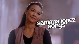 ▶︎ GLEE  Santana Lopez Songs S3S4 [upl. by Fu]